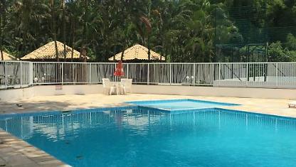 Apto Ubatuba com Ar Condicionado e Área de Lazer