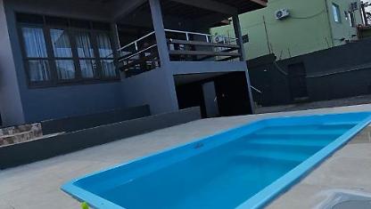 Linda Casa, 5 Dorm, com Ar Condicionado 80mt Praia