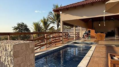 Ch&aacute;cara Incr&iacute;vel: Deck c/ Piscina, Hidro e Pesca