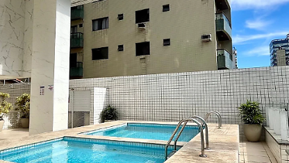 F032 - Ap&ecirc; Conforto | 2 Dorm | 1 Su&iacute;te e Piscina
